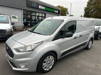 USED 2018 68 FORD TRANSIT CONNECT 1.5 210 EcoBlue Trend Panel Van 5dr Diesel Manual L2 Euro 6 (100 ps) NO VAT JUST 67K  FSH (4 SERVICES) LWB AIR CON !!!! SUPER VALUE LOW MILES LWB WITH A/C