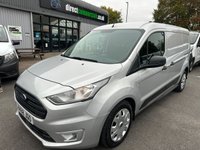 USED 2018 68 FORD TRANSIT CONNECT 1.5 210 EcoBlue Trend Panel Van 5dr Diesel Manual L2 Euro 6 (100 ps) NO VAT JUST 67K  FSH (4 SERVICES) LWB AIR CON !!!! SUPER VALUE LOW MILES LWB WITH A/C