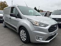 USED 2018 68 FORD TRANSIT CONNECT 1.5 210 EcoBlue Trend Panel Van 5dr Diesel Manual L2 Euro 6 (100 ps) NO VAT JUST 67K  FSH (4 SERVICES) LWB AIR CON !!!! SUPER VALUE LOW MILES LWB WITH A/C