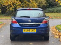 USED 2008 08 VAUXHALL ASTRA 1.8i 16v Elite Hatchback 5dr Petrol Automatic (187 g/km, 138 bhp) 