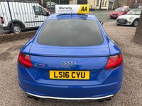 USED 2016 16 AUDI TTS 2.0 TFSI Coupe 3dr Petrol S Tronic quattro Euro 6 (s/s) (310 ps) STUNNIG COLOUR COMBINATION, 20" ALLOYS, B AND O SOUND, F.S.H