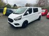 USED 2020 70 FORD TRANSIT CUSTOM 2.0 300 EcoBlue Limited Crew Van Double Cab 5dr Diesel Manual L2 H1 Euro 6 (s/s) (130 ps) 