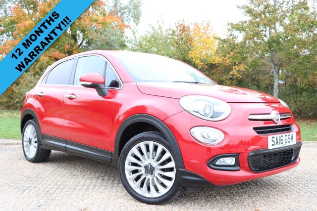 View our Fiat 500x 1.6 MultiJetII Lounge SUV 5dr Diesel Manual Euro 6 (s/s) (120 ps)