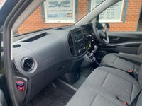 USED 2021 70 MERCEDES-BENZ VITO 1.7 114 CDI L2 LONG ( LWB ) BLACK PROGRESSIVE 33K MILES A/C 
