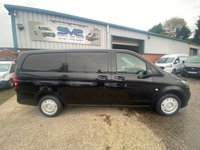 USED 2021 70 MERCEDES-BENZ VITO 1.7 114 CDI L2 LONG ( LWB ) BLACK PROGRESSIVE 33K MILES A/C 