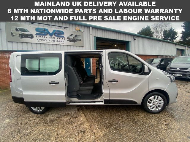 RENAULT TRAFIC at Simply Van Sales Ltd
