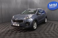 USED 2018 18 KIA SPORTAGE 1.7 CRDi 2 SUV 5dr Diesel Manual Euro 6 (s/s) (114 bhp) REVERSE CAMERA / SAT NAV / DAB RADIO / FINANCE AVAILABLE