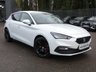 USED 2021 71 SEAT LEON 1.0 TSI EVO SE Dynamic 5d 110 S/S SAT NAV, FULL LINK FOR WIRELESS APPLE CARPLAY & WIRED ANDROID AUTO, DIGITAL COCKPIT, LANE ASSIST, PARK ASSIST, FRONT & REAR PARKING SENSORS WITH DISPLAY, CRUISE CONTROL & SPEED LIMITER, DAB RADIO, BLUETOOTH, VOICE CONTROL, FRONT ASSIST, MANUAL 6 SPEED GEARBOX, 17 INCH ALLOYS, LEATHER FLAT BOTTOM MULTIFUNCTION STEERING WHEEL, AUTO HEADLIGHTS, KEYLESS START, AUTO HOLD, USB C PORTS, CLIMATE CONTROL, ILLUMINATNG VANITY MIRRORS, ISO FIX, TRIP COMPUTER, 1 OWNER, SERVICE HISTORY
