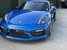 USED 2016 16 PORSCHE CAYMAN 3.8 981 GT4 Coupe 2dr Petrol Manual Euro 6 (385 ps) 