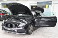 USED 2017 17 MERCEDES-BENZ C-CLASS 2.0 C200 AMG Line 2dr Euro 6 (s/s) (184 ps) HEAD UP DISPLAY S-NAV R-CAM P-ROOF