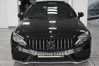 USED 2017 17 MERCEDES-BENZ C-CLASS 2.0 C200 AMG Line 2dr Euro 6 (s/s) (184 ps) HEAD UP DISPLAY S-NAV R-CAM P-ROOF