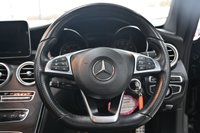 USED 2017 17 MERCEDES-BENZ C-CLASS 2.0 C200 AMG Line 2dr Euro 6 (s/s) (184 ps) HEAD UP DISPLAY S-NAV R-CAM P-ROOF