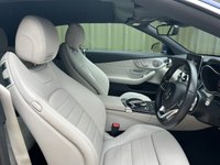 USED 2018 67 MERCEDES-BENZ C-CLASS 2.0 C300 AMG Line (Premium Plus) Cabriolet 2dr Petrol G-Tronic+ Euro 6 (s/s) (245 ps) PREM PLUS+19"S+AIR SCARF+BURM.