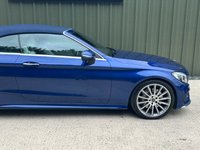 USED 2018 67 MERCEDES-BENZ C-CLASS 2.0 C300 AMG Line (Premium Plus) Cabriolet 2dr Petrol G-Tronic+ Euro 6 (s/s) (245 ps) PREM PLUS+19"S+AIR SCARF+BURM.