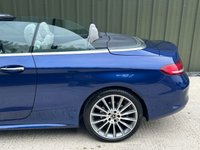 USED 2018 67 MERCEDES-BENZ C-CLASS 2.0 C300 AMG Line (Premium Plus) Cabriolet 2dr Petrol G-Tronic+ Euro 6 (s/s) (245 ps) PREM PLUS+19"S+AIR SCARF+BURM.
