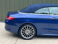 USED 2018 67 MERCEDES-BENZ C-CLASS 2.0 C300 AMG Line (Premium Plus) Cabriolet 2dr Petrol G-Tronic+ Euro 6 (s/s) (245 ps) PREM PLUS+19"S+AIR SCARF+BURM.