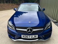 USED 2018 67 MERCEDES-BENZ C-CLASS 2.0 C300 AMG Line (Premium Plus) Cabriolet 2dr Petrol G-Tronic+ Euro 6 (s/s) (245 ps) PREM PLUS+19"S+AIR SCARF+BURM.