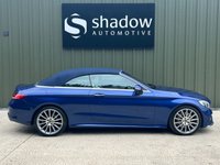 USED 2018 67 MERCEDES-BENZ C-CLASS 2.0 C300 AMG Line (Premium Plus) Cabriolet 2dr Petrol G-Tronic+ Euro 6 (s/s) (245 ps) PREM PLUS+19"S+AIR SCARF+BURM.