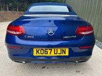 USED 2018 67 MERCEDES-BENZ C-CLASS 2.0 C300 AMG Line (Premium Plus) Cabriolet 2dr Petrol G-Tronic+ Euro 6 (s/s) (245 ps) PREM PLUS+19"S+AIR SCARF+BURM.