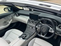 USED 2018 67 MERCEDES-BENZ C-CLASS 2.0 C300 AMG Line (Premium Plus) Cabriolet 2dr Petrol G-Tronic+ Euro 6 (s/s) (245 ps) PREM PLUS+19"S+AIR SCARF+BURM.