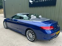 USED 2018 67 MERCEDES-BENZ C-CLASS 2.0 C300 AMG Line (Premium Plus) Cabriolet 2dr Petrol G-Tronic+ Euro 6 (s/s) (245 ps) PREM PLUS+19"S+AIR SCARF+BURM.