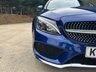 USED 2018 67 MERCEDES-BENZ C-CLASS 2.0 C300 AMG Line (Premium Plus) Cabriolet 2dr Petrol G-Tronic+ Euro 6 (s/s) (245 ps) PREM PLUS+19"S+AIR SCARF+BURM.