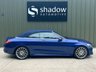 USED 2018 67 MERCEDES-BENZ C-CLASS 2.0 C300 AMG Line (Premium Plus) Cabriolet 2dr Petrol G-Tronic+ Euro 6 (s/s) (245 ps) PREM PLUS+19"S+AIR SCARF+BURM.