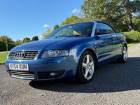 USED 2004 54 AUDI A4 CABRIOLET 2.5 TDI Sport Convertible 2dr Diesel CVT (197 g/km, 163 bhp) 
