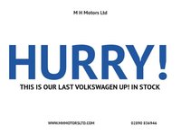 USED 2017 17 VOLKSWAGEN UP! 1.0 Take up! Hatchback 3dr Petrol Manual Euro 6 (60 ps) FULL SERVICE HISTORY / LOW INSURANCE GROUP / FINANCE AVAIL