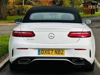 USED 2017 67 MERCEDES-BENZ E-CLASS 2.0 E300 AMG Line Cabriolet 2dr Petrol G-Tronic+ Euro 6 (s/s) (245 ps) LEATHER+SAT NAV+SENSORS+ULEZ