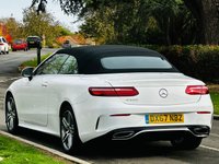 USED 2017 67 MERCEDES-BENZ E-CLASS 2.0 E300 AMG Line Cabriolet 2dr Petrol G-Tronic+ Euro 6 (s/s) (245 ps) LEATHER+SAT NAV+SENSORS+ULEZ