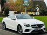 USED 2017 67 MERCEDES-BENZ E-CLASS 2.0 E300 AMG Line Cabriolet 2dr Petrol G-Tronic+ Euro 6 (s/s) (245 ps) LEATHER+SAT NAV+SENSORS+ULEZ