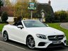 USED 2017 67 MERCEDES-BENZ E-CLASS 2.0 E300 AMG Line Cabriolet 2dr Petrol G-Tronic+ Euro 6 (s/s) (245 ps) LEATHER+SAT NAV+SENSORS+ULEZ