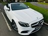 USED 2017 67 MERCEDES-BENZ E-CLASS 2.0 E300 AMG Line Cabriolet 2dr Petrol G-Tronic+ Euro 6 (s/s) (245 ps) LEATHER+SAT NAV+SENSORS+ULEZ