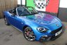 USED 2017 17 ABARTH 124 SPIDER 1.4 MultiAir Convertible 2dr Petrol Manual Euro 6 (170 ps) VISABILITY PACK----BOSE SOUND SYSTEM