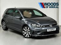 USED 2018 18 VOLKSWAGEN GOLF 1.5 TSI EVO R-Line Hatchback 5dr Petrol Manual Euro 6 (s/s) (150 ps) SAT NAV + F/R PARK + PRIVACY