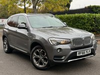 USED 2016 66 BMW X3 2.0 20d xLine SUV 5dr Diesel Auto xDrive Euro 6 (s/s) (190 ps) ULEZ++STUNNING+SH+HTD SEAT+NAV+PAC