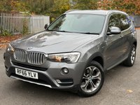 USED 2016 66 BMW X3 2.0 20d xLine SUV 5dr Diesel Auto xDrive Euro 6 (s/s) (190 ps) ULEZ++STUNNING+SH+HTD SEAT+NAV+PAC