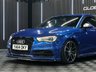 USED 2015 64 AUDI S3 2.0 TFSI Hatchback 3dr Petrol S Tronic quattro Euro 6 (s/s) (300 ps) 