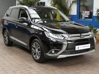 USED 2018 68 MITSUBISHI OUTLANDER 2.2 DI-D 4 SUV 5dr Diesel Manual 4WD Euro 6 (s/s) (147 ps) 7 SEATS 4WD SAT NAV SUNROOF LEATHER CAMERA CRUISE CONTROL 2 OWNERS SERVICE HISTORY