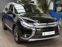 USED 2018 68 MITSUBISHI OUTLANDER 2.2 DI-D 4 SUV 5dr Diesel Manual 4WD Euro 6 (s/s) (147 ps) 7 SEATS 4WD SAT NAV SUNROOF LEATHER CAMERA CRUISE CONTROL 2 OWNERS SERVICE HISTORY
