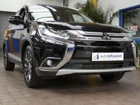 USED 2018 68 MITSUBISHI OUTLANDER 2.2 DI-D 4 SUV 5dr Diesel Manual 4WD Euro 6 (s/s) (147 ps) 7 SEATS 4WD SAT NAV SUNROOF LEATHER CAMERA CRUISE CONTROL 2 OWNERS SERVICE HISTORY
