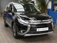 USED 2018 68 MITSUBISHI OUTLANDER 2.2 DI-D 4 SUV 5dr Diesel Manual 4WD Euro 6 (s/s) (147 ps) 7 SEATS 4WD SAT NAV SUNROOF LEATHER CAMERA CRUISE CONTROL 2 OWNERS SERVICE HISTORY