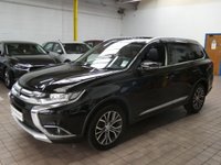 USED 2018 68 MITSUBISHI OUTLANDER 2.2 DI-D 4 SUV 5dr Diesel Manual 4WD Euro 6 (s/s) (147 ps) 7 SEATS 4WD SAT NAV SUNROOF LEATHER CAMERA CRUISE CONTROL 2 OWNERS SERVICE HISTORY