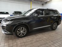 USED 2018 68 MITSUBISHI OUTLANDER 2.2 DI-D 4 SUV 5dr Diesel Manual 4WD Euro 6 (s/s) (147 ps) 7 SEATS 4WD SAT NAV SUNROOF LEATHER CAMERA CRUISE CONTROL 2 OWNERS SERVICE HISTORY