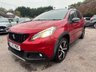 USED 2017 17 PEUGEOT 2008 1.2 PURETECH GT LINE SUV 5dr EAT AUTOMATIC EURO 6 (s/s) (110 ps) NO DEPOSIT  FINANCE ARRANGED, APPLY HERE NOW