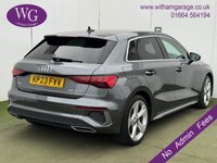 USED 2023 23 AUDI A3 1.5 TFSI 35 S line Sportback 5dr Petrol S Tronic Euro 6 (s/s) (150 ps) 