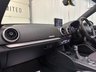 USED 2017 17 AUDI A3 CABRIOLET 1.4 TFSI CoD S line Convertible 2dr Petrol S Tronic Euro 6 (s/s) (150 ps) HEATED SEATS / 6 SERVICES