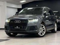 USED 2016 16 AUDI Q7 3.0 TDI V6 S line SUV 5dr Diesel Tiptronic quattro Euro 6 (s/s) (272 ps) FINANCE AVAILABLE + PX WELCOME FSH/MASSIVE SPEC/23K EXTRA'S