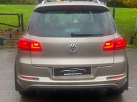 USED 2014 64 VOLKSWAGEN TIGUAN 2.0 TDI BlueMotion Tech R-Line SUV 5dr Diesel Manual 4WD Euro 5 (s/s) (140 ps) CAMBELT DONE * SATNAV * 4 WD *